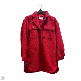 Coat Peacoat By Old Navy In Red, Size: M Thermal Lining Tech City Ready