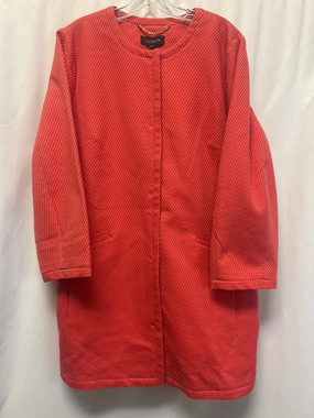 Coat Peacoat By Talbots In Peach, Size: Xl Breathable Layer ReflectiveDetails