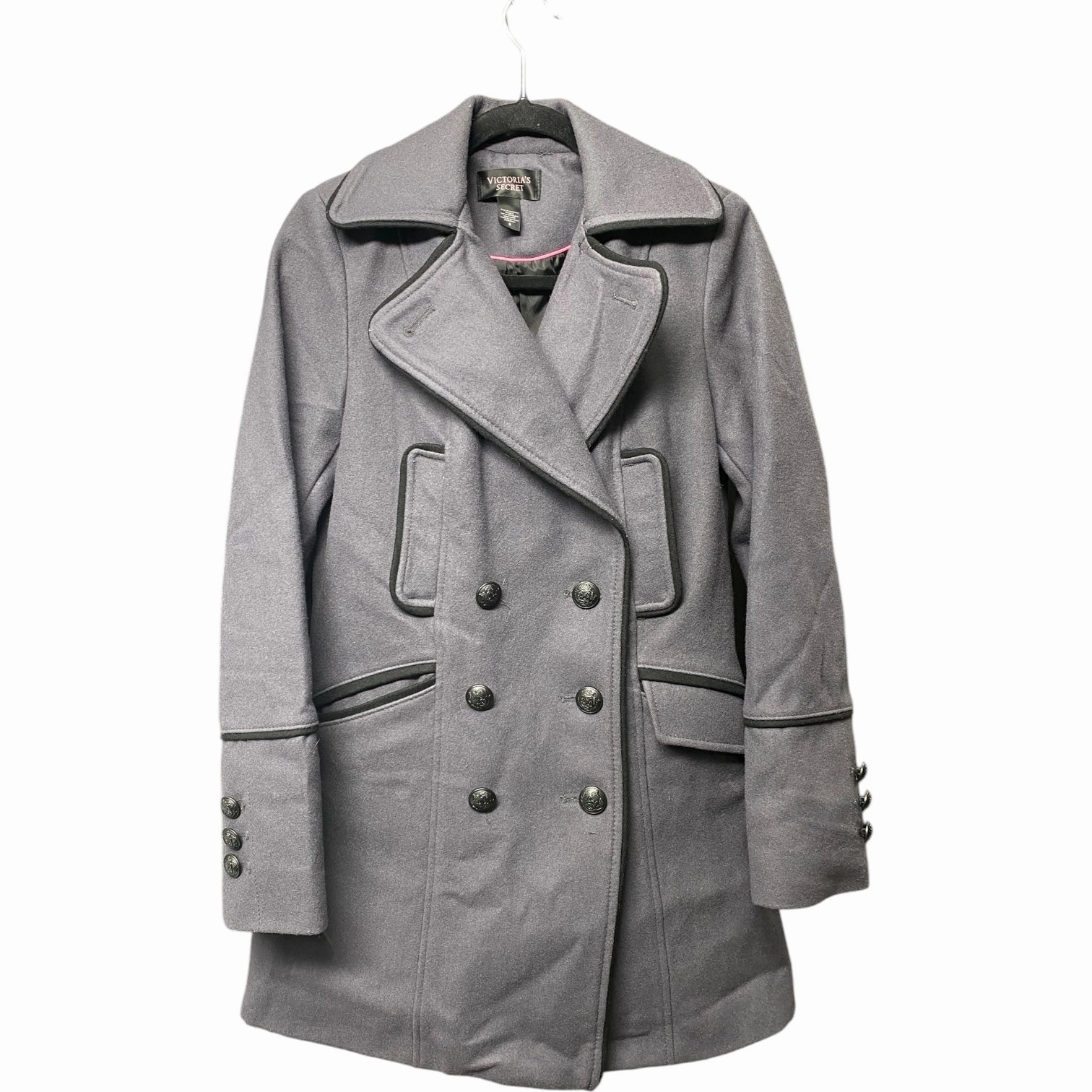 Soft Weather Wear WaterproofDesign Coat Peacoat By Victorias Secret In Grey, Size: 8