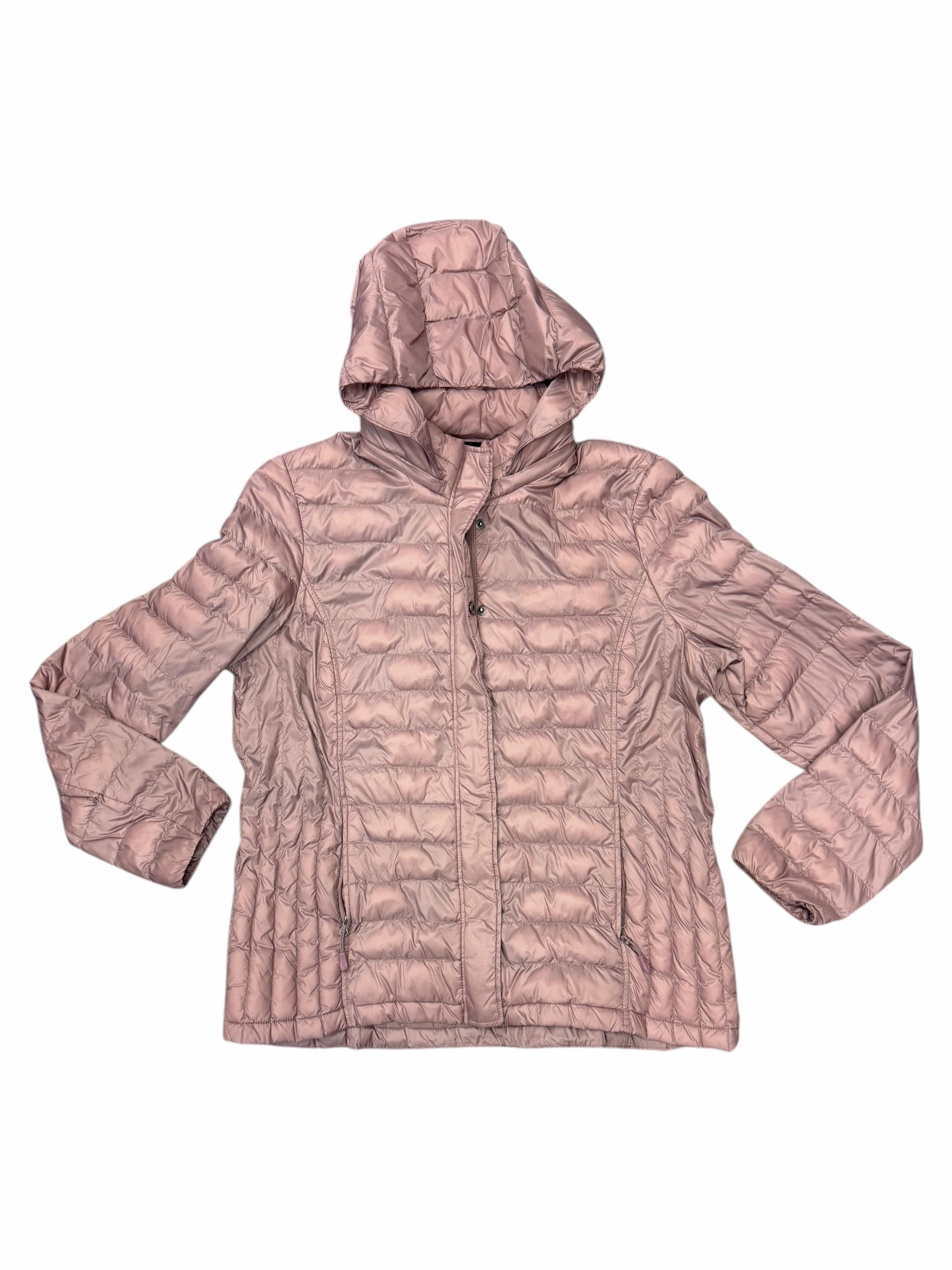 Flexible Shoulder Design Coat Puffer & Quilted By 32 Degrees In Purple, Size: Xl