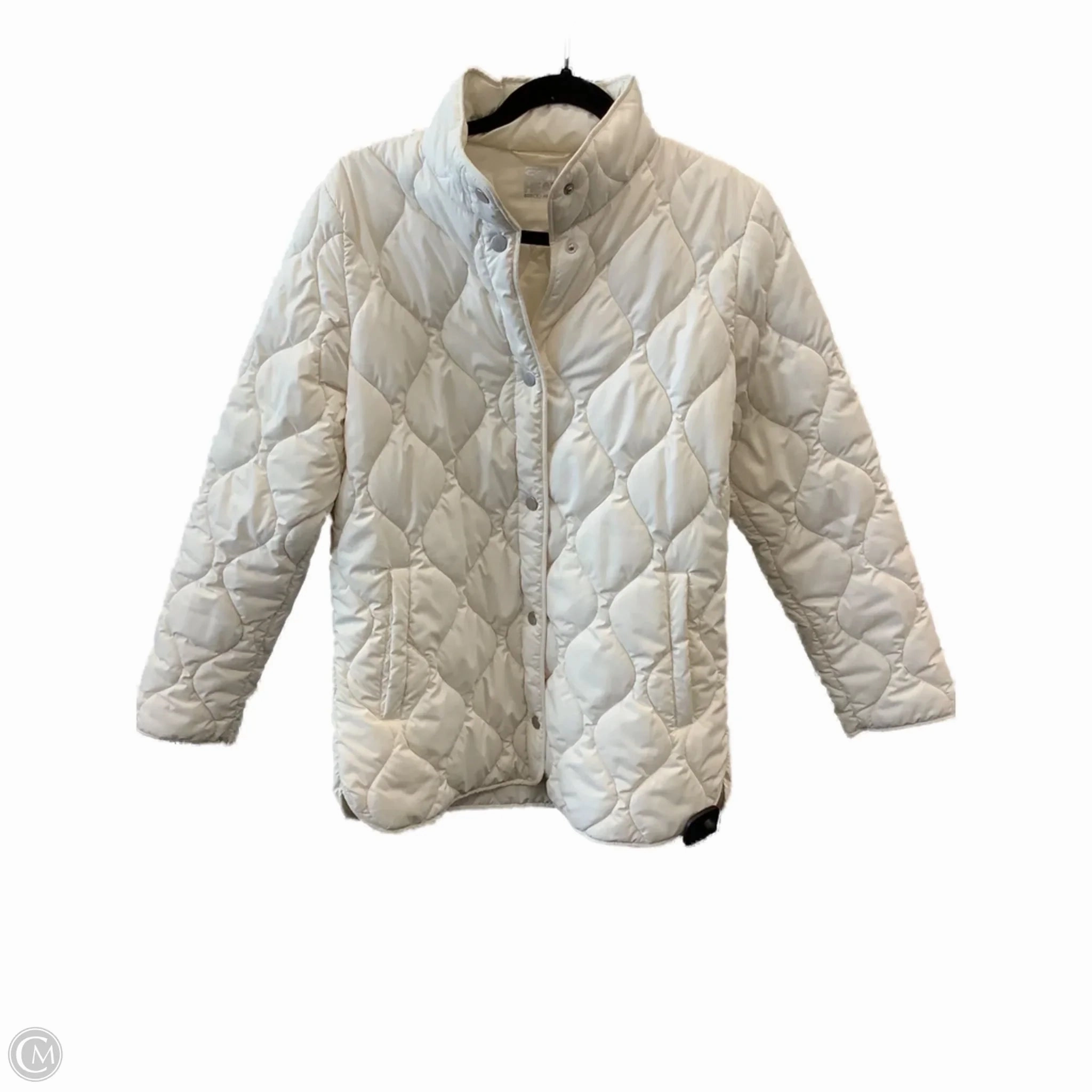 Coat Puffer & Quilted By 32 Degrees In White, Size: M WeatherproofZipper Versatile Layering Options