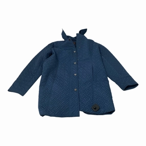 Coat Puffer & Quilted By Anne Klein In Blue, Size: S Modular Layering System