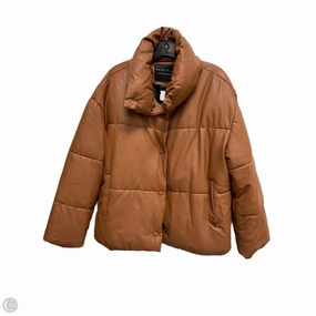 Coat Puffer & Quilted By Bagatelle In Brown, Size: L Slim Tailored Outdoor Trip