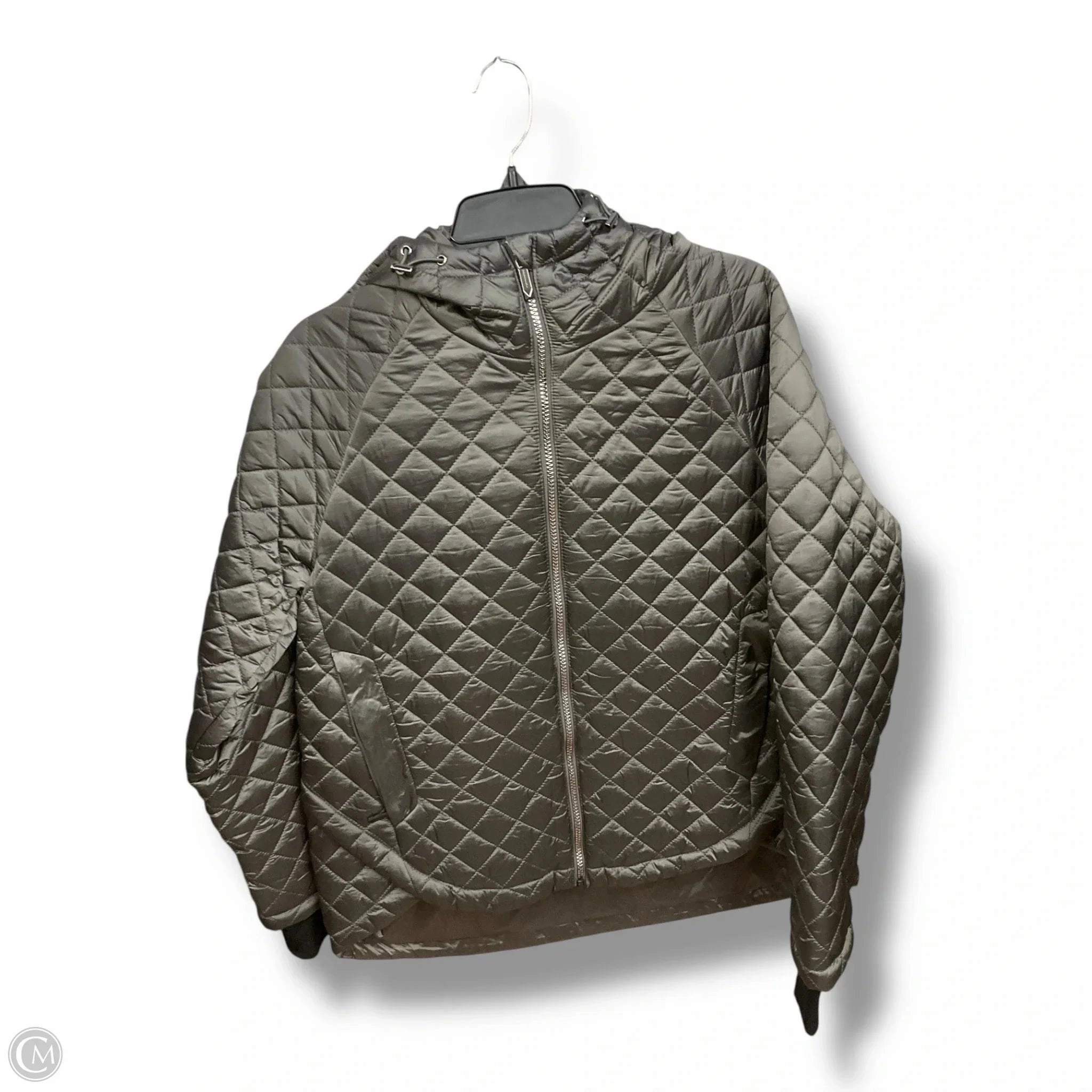 Coat Puffer & Quilted By Bcbgmaxazria In Grey, Size: L Soft Layers Midweight Layer