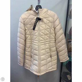 Coat Puffer & Quilted By Bebe In Pink, Size: M Knee Length Breathable Material