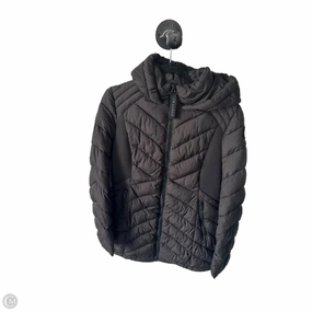 Sleek Layers Heat Tech Fabric Coat Puffer & Quilted By Bernardo In Black, Size: L