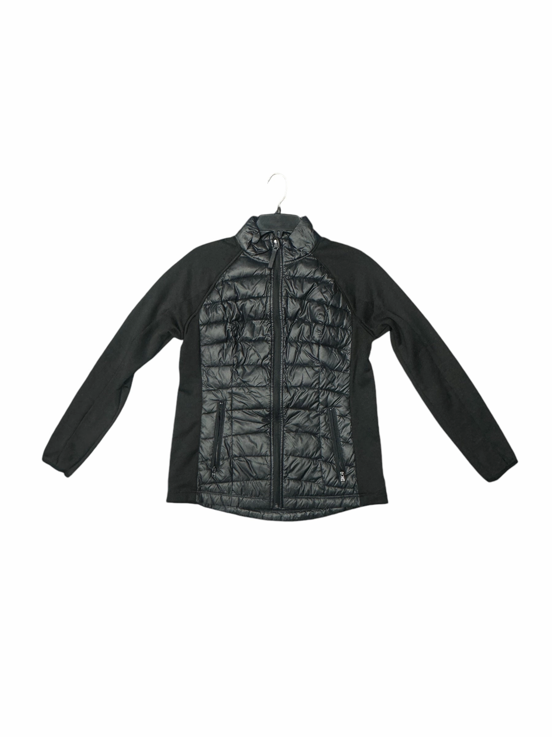 Comfy Layers Coat Puffer & Quilted By Calvin Klein In Black, Size: M