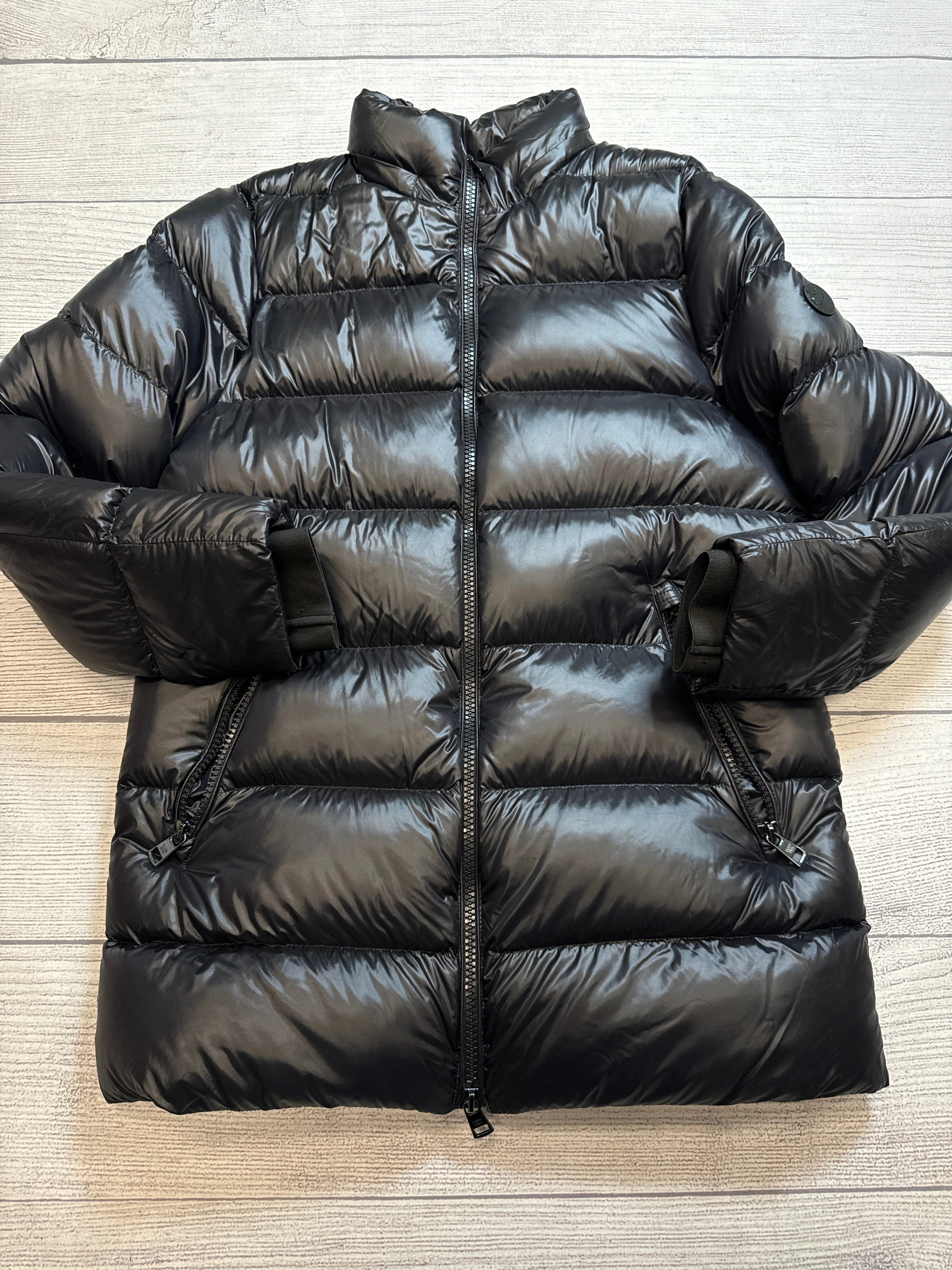 ThermalReflective Seamless Shoulder Construction Coat Puffer & Quilted By Calvin Klein  Size: S
