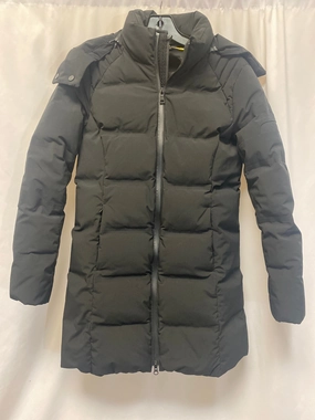Coat Puffer & Quilted By Cmc In Black, Size: S Recycled Textile