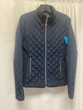 Minimalist Design Coat Puffer & Quilted By Cmf In Blue, Size: M