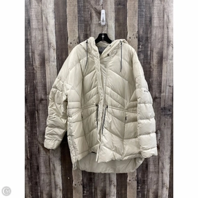 Multi Use Piece Heat Reflective Lining Coat Puffer & Quilted By Columbia In Beige, Size: 2x