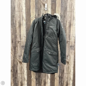 Coat Puffer & Quilted By Columbia In Black, Size: M Reflective details Matte Surface Texture