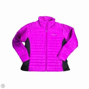 OdorControl Treatment Coat Puffer & Quilted By Columbia In Purple, Size: 2x