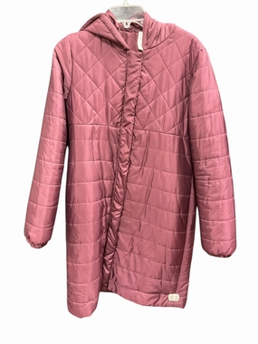 Abrasion Proof Edging Sleek Layers Coat Puffer & Quilted By Fabletics In Purple, Size: M
