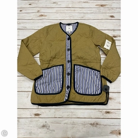 Stretch Comfort Design Bonded Zippers Coat Puffer & Quilted By Free Assembly In Multi-colored, Size: S