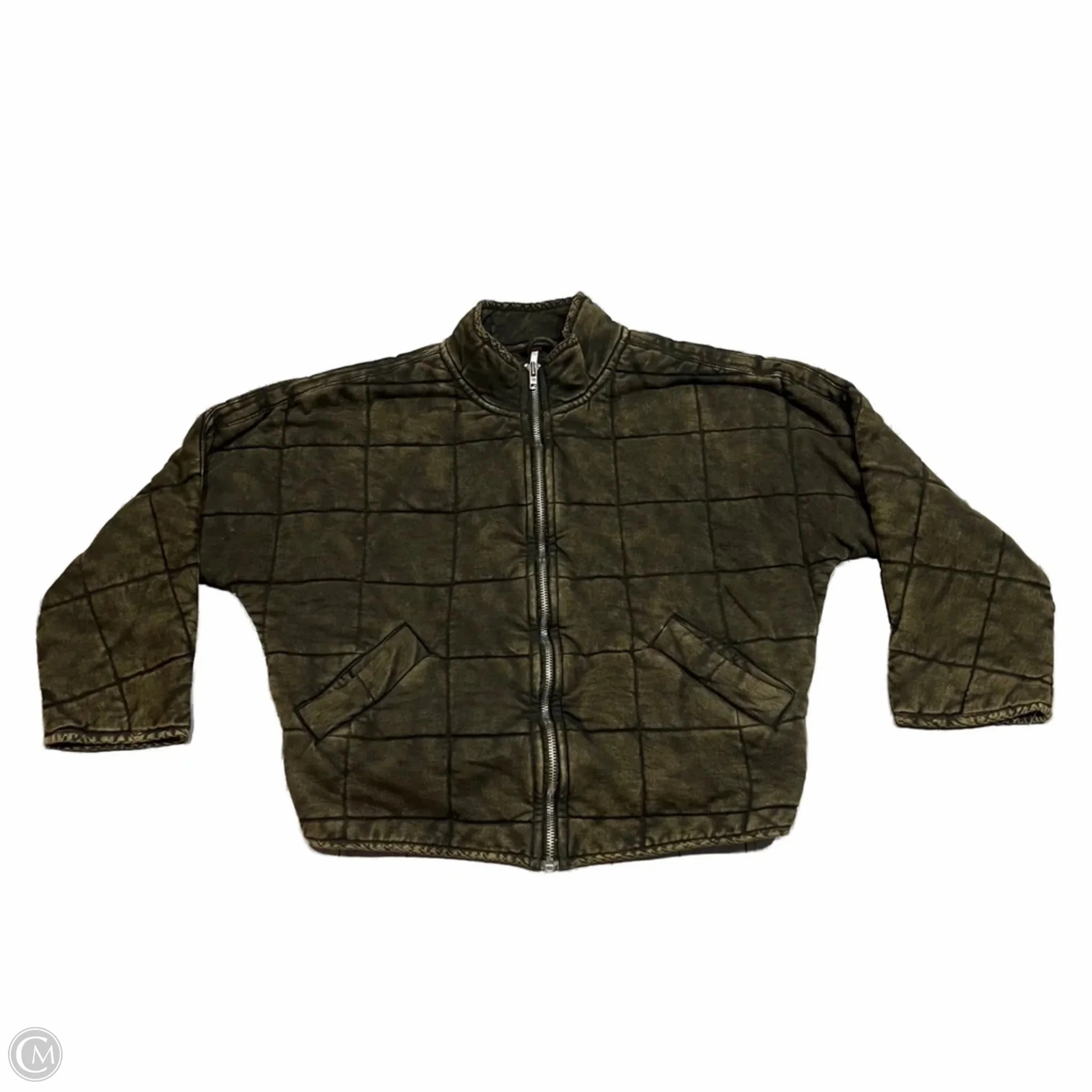 Coat Puffer & Quilted By Free People In Green, Size: S Windproof Hood