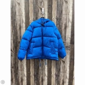 Coat Puffer & Quilted By H&m In Blue, Size: S 3-In-1 Set