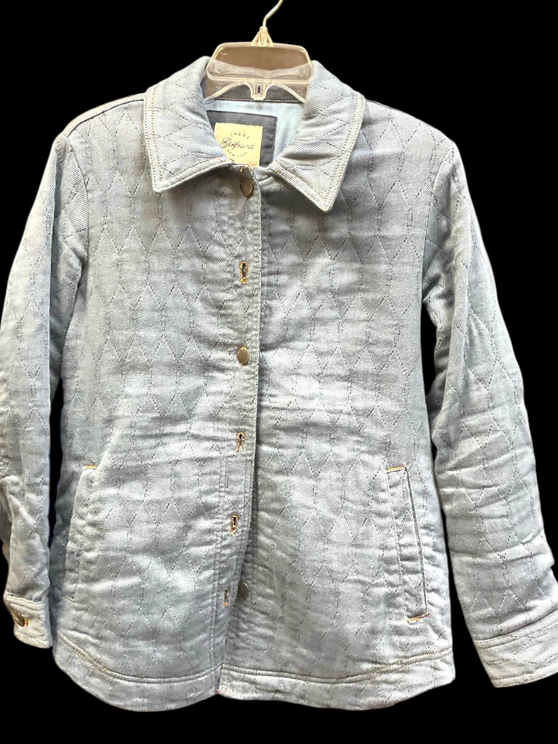 Versatile Layering Coat Puffer & Quilted By Jachs Girlfirend In Blue, Size: S