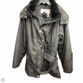 Coat Puffer & Quilted By Jessica Simpson In Black, Size: 1x Non Iron Fabric Tech