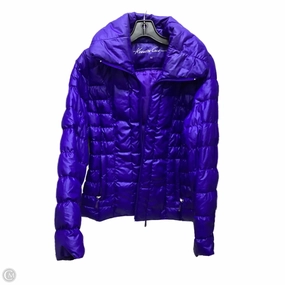 Coat Puffer & Quilted By Kenneth Cole In Blue, Size: M Hypoallergenic Fabric Blend Eco Friendly Fabric