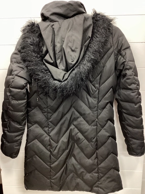 Reflective Zippers Temperature Regulating Membrane Coat Puffer & Quilted By Kenneth Cole Reaction In Black, Size:S