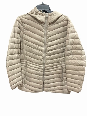Windproof Construction Coat Puffer & Quilted By Lands End In Taupe, Size: Xl