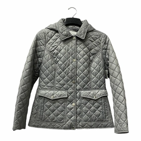 Adventure Day Look Coat Puffer & Quilted By Laundry In Grey, Size:S