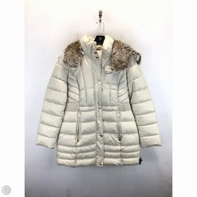 Moisture wicking Coat Puffer & Quilted By Laundry In Tan, Size: L