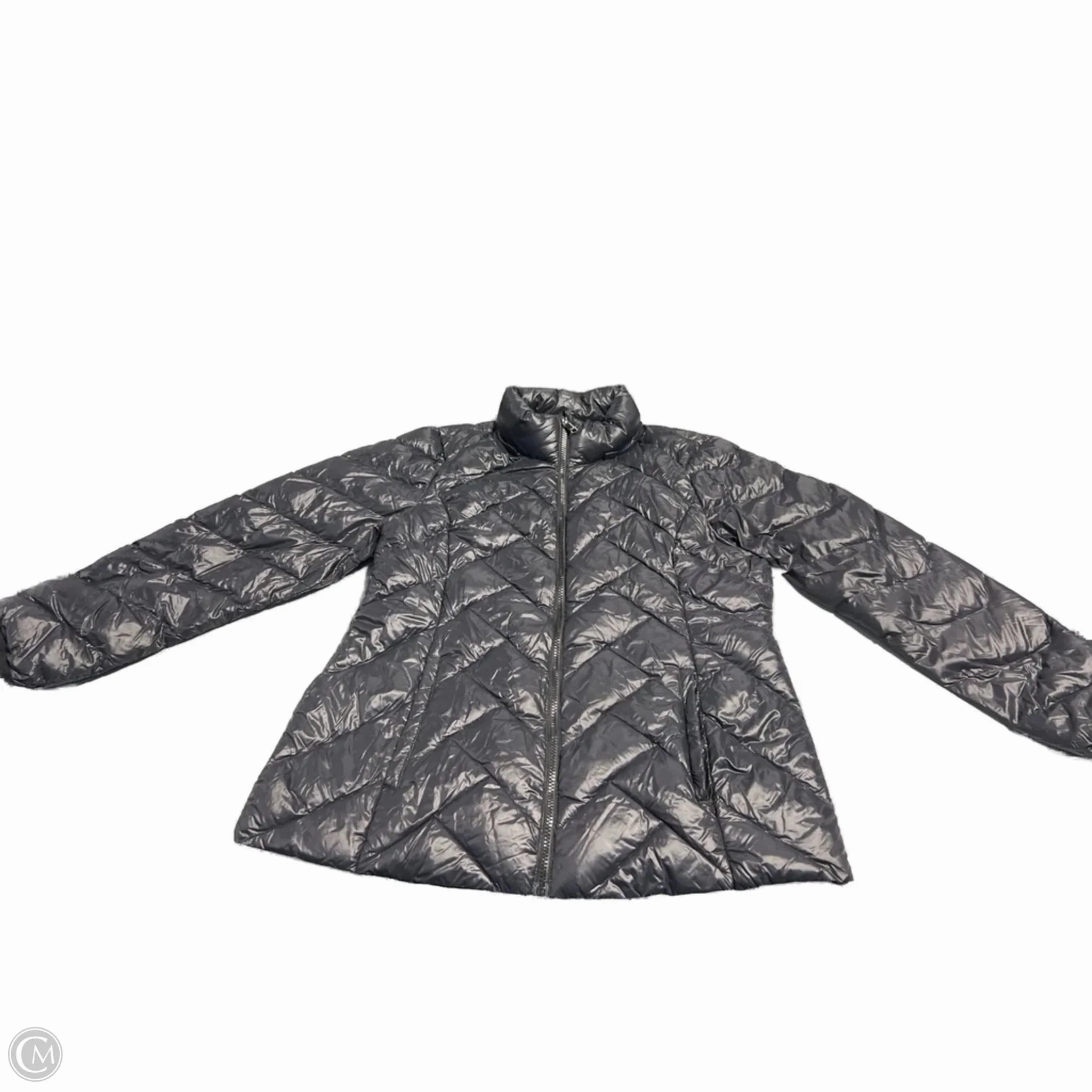 Coat Puffer & Quilted By London Fog In Black, Size: L Primaloft Insulation