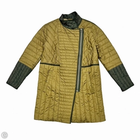 Classic Zip Up Coat Puffer & Quilted By Madewell In Green, Size: S