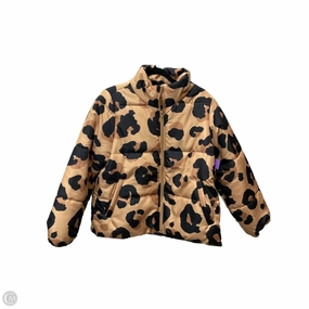 Coat Puffer & Quilted By Mudpie In Animal Print, Size: S Reinforced Stress Points