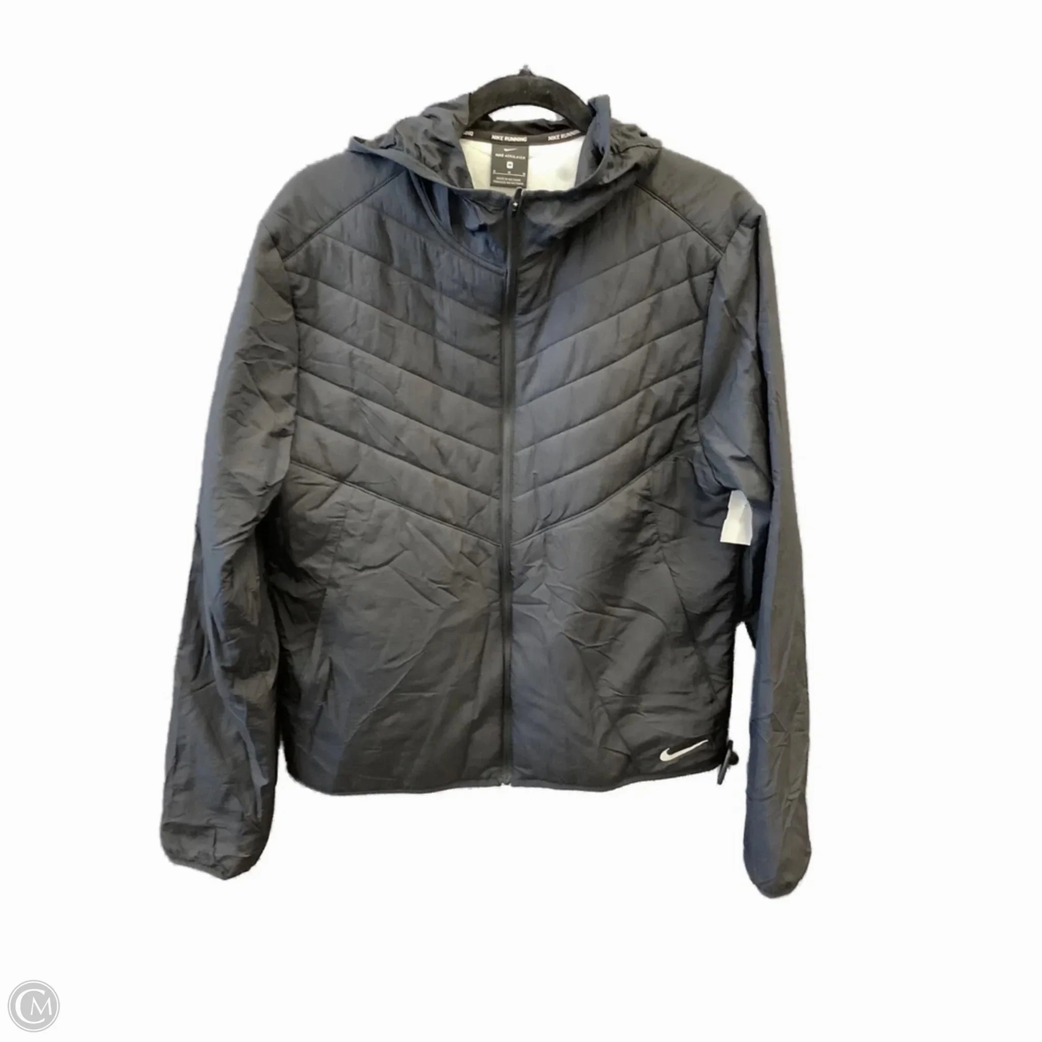 Coat Puffer & Quilted By Nike Apparel In Black, Size: M Scratch Resistant Zippers