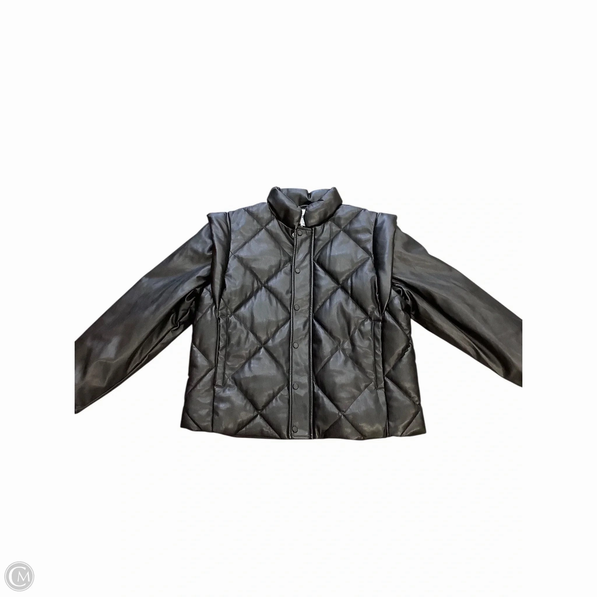 Coat Puffer & Quilted By Pistola In Black, Size: Xl Temperature Regulating Fabric