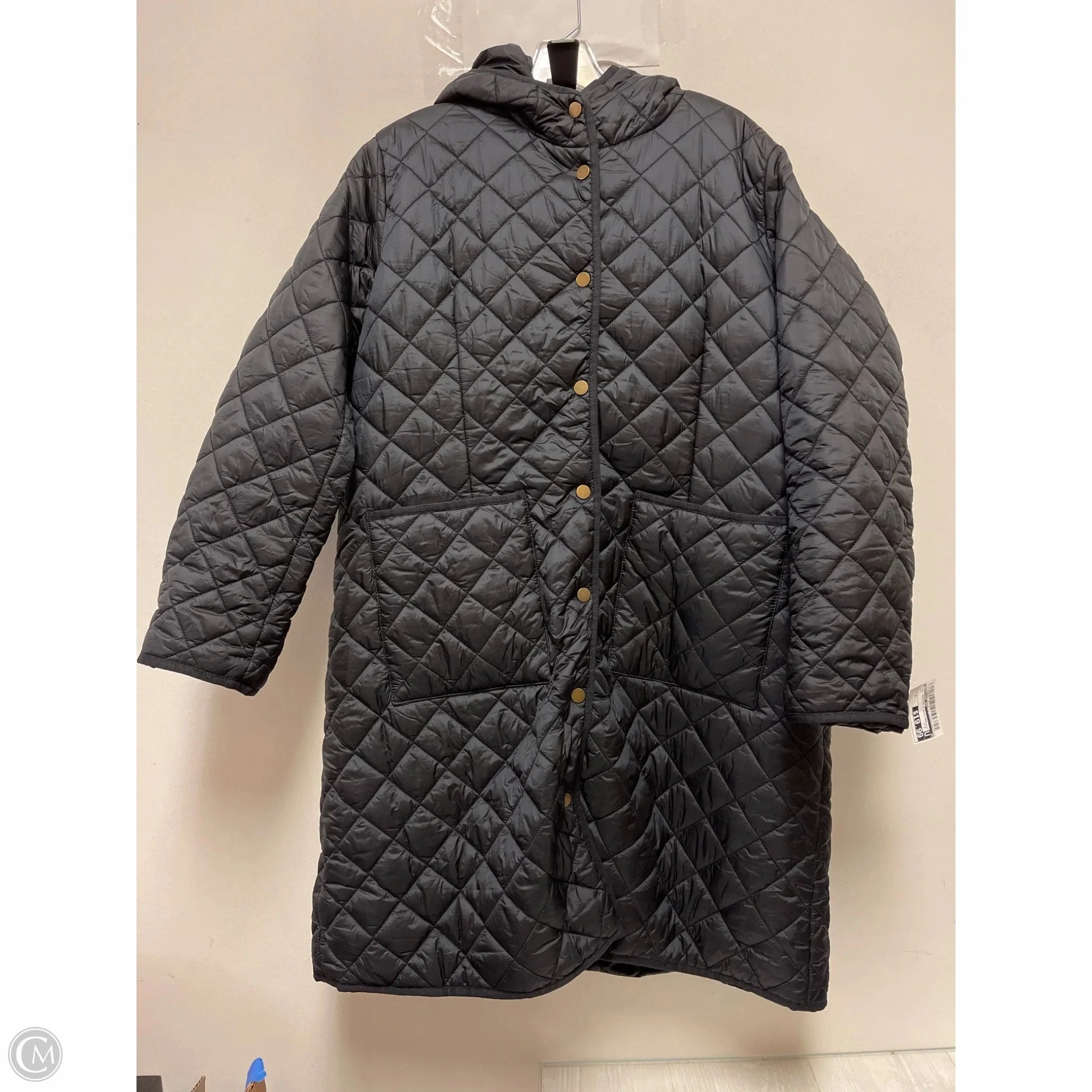 Coat Puffer & Quilted By St Johns Bay In Navy, Size: Xl MultiLayerSystem Hidden Ventilation