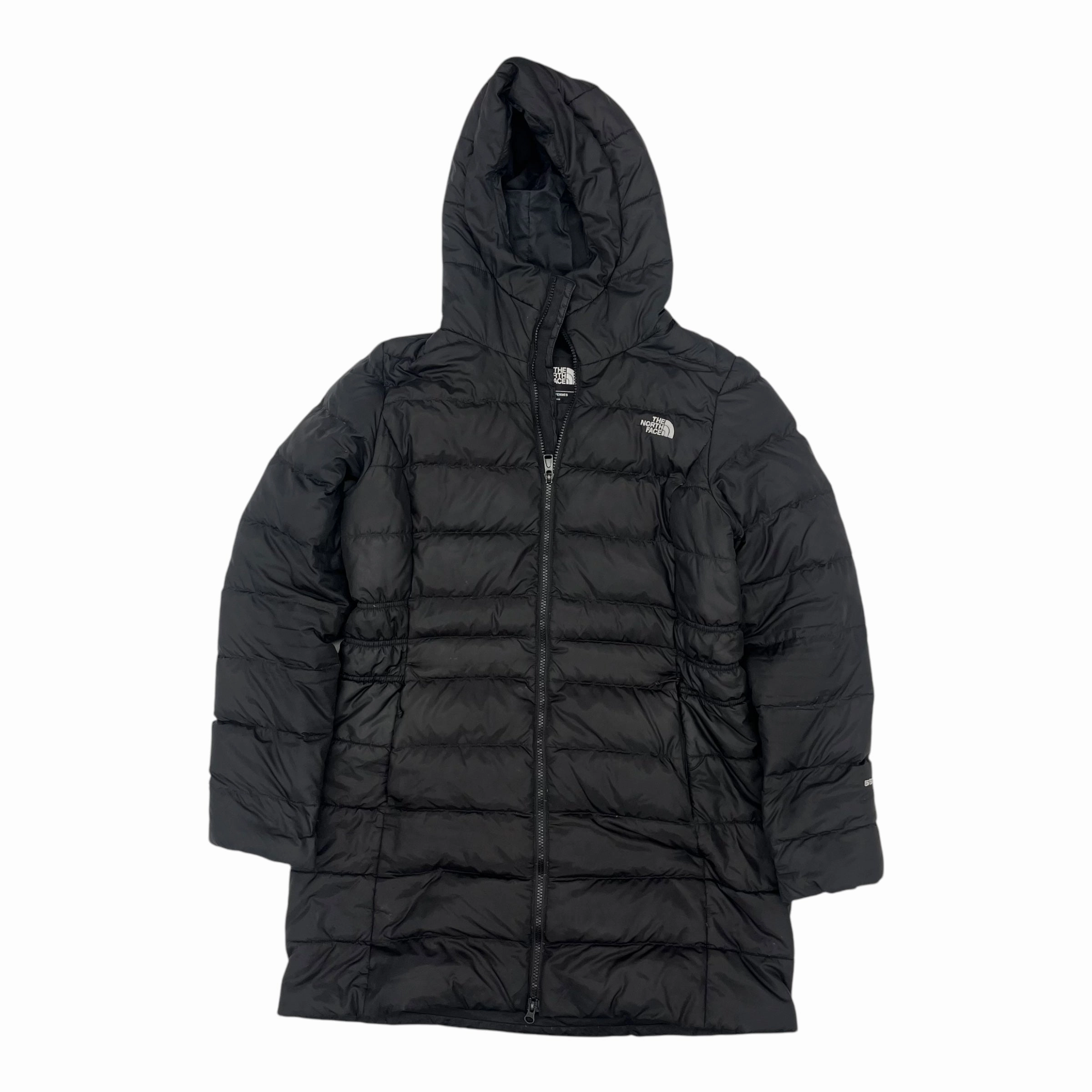 Reused Cloth nylon blend Coat Puffer & Quilted By The North Face In Black, Size:L