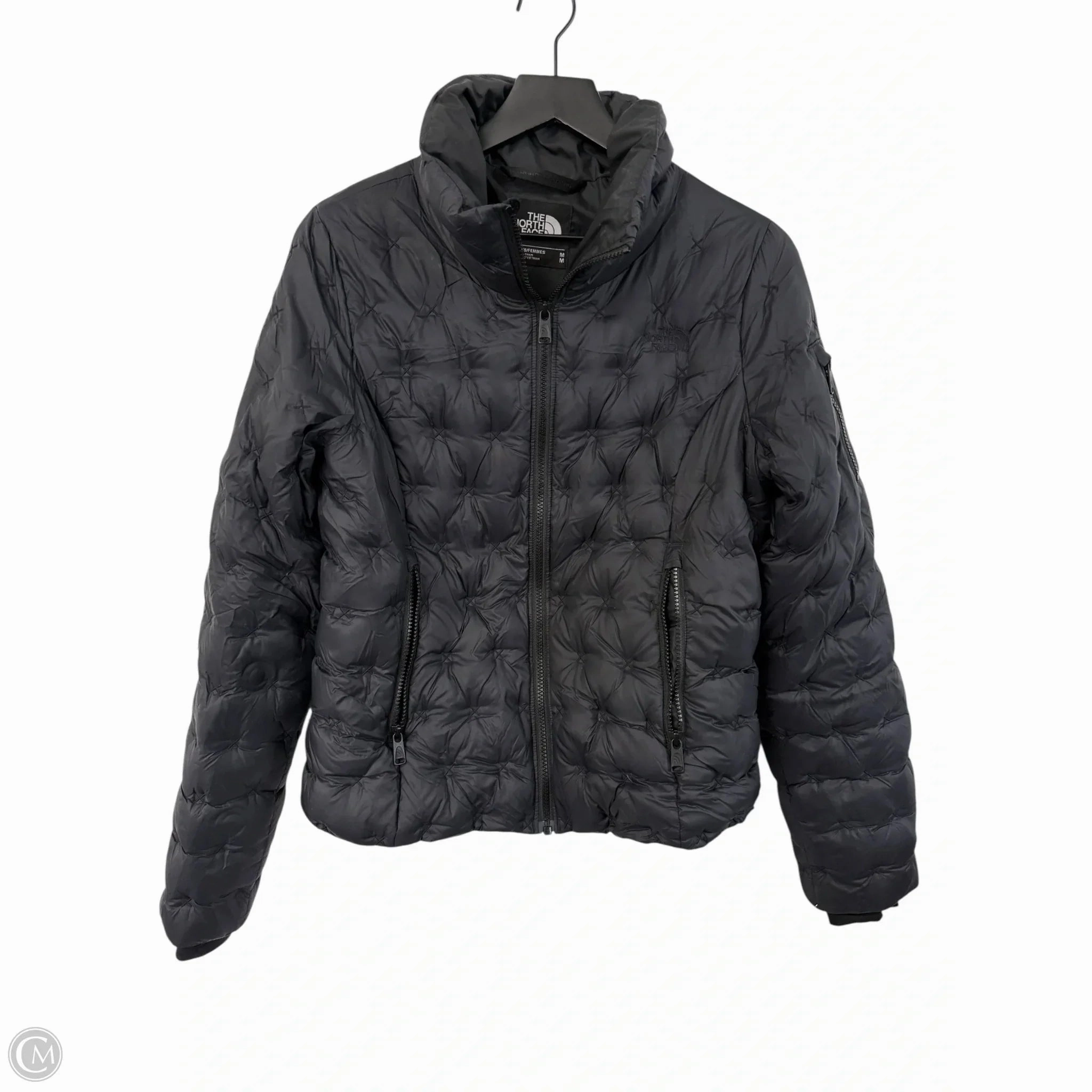 Coat Puffer & Quilted By The North Face In Black, Size: M Windproof Design Modular Attachment System