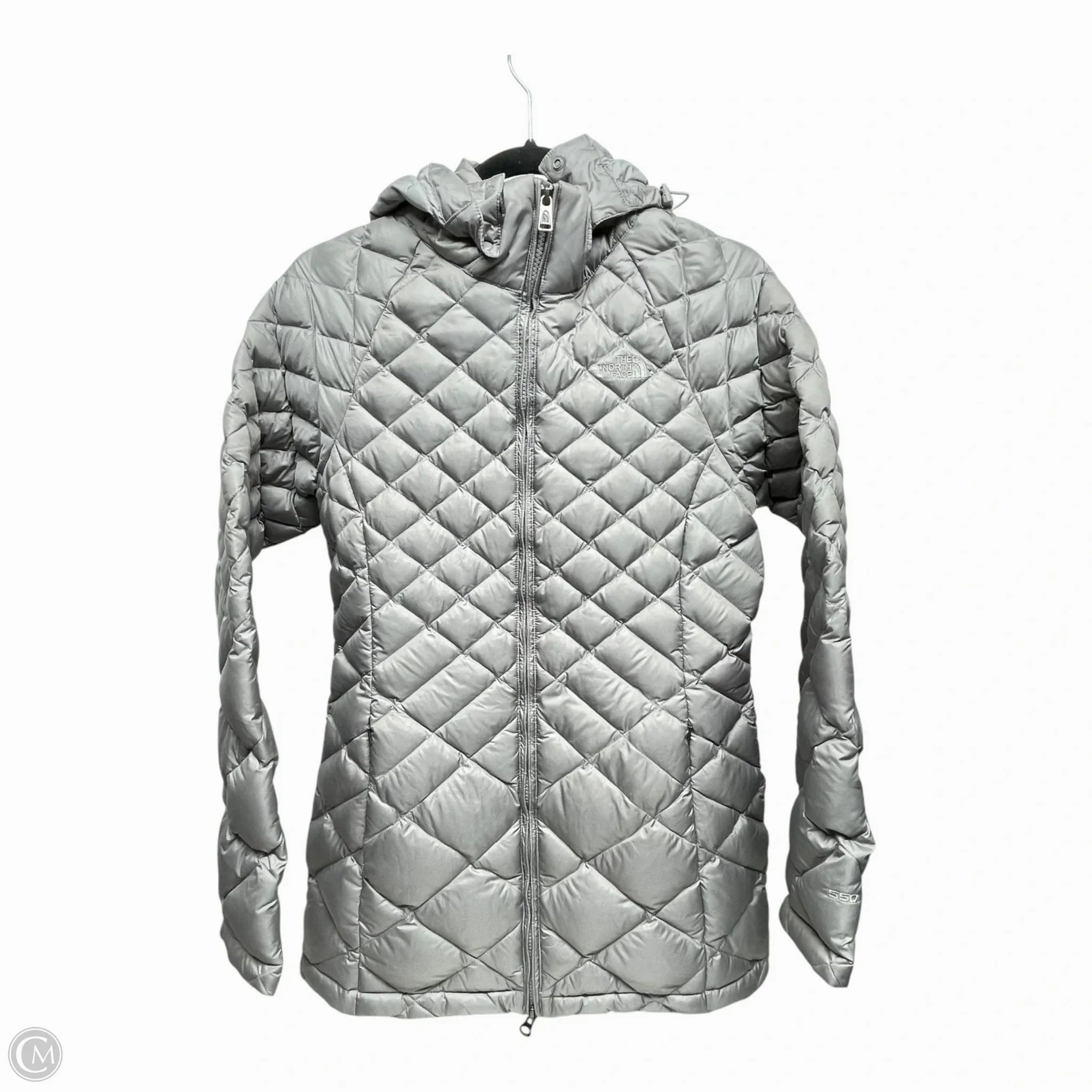 Coat Puffer & Quilted By The North Face In Grey, Size: S Double layer fabric