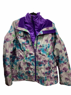 Odor Resistant Finish Odor Resistant Coating Coat Puffer & Quilted By The North Face In Purple, Size:Xl