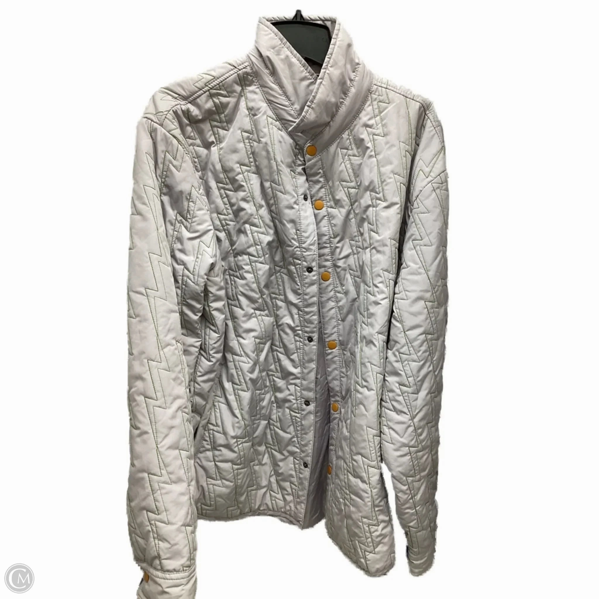 Coat Puffer & Quilted By Urban Outfitters In Grey, Size: Xl Ventilation Vents Anti Pilling Technology