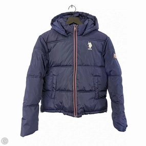 Coat Puffer & Quilted By Us Polo Assoc In Blue, Size: M Reinforced Stitching Seamless Bonding