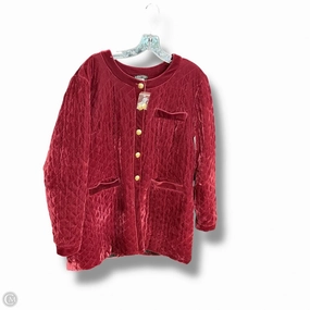 Coat Puffer & Quilted By Venus In Red, Size: Xl Full Length Zipper Closure