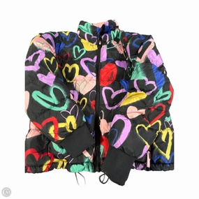 Relaxed Fit Silhouette Coat Puffer & Quilted By Wild Fable In Multi-colored, Size: Xs