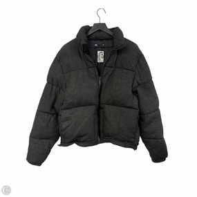 Coat Puffer & Quilted By Zara In Black, Size: L Reinforced Collar Structure