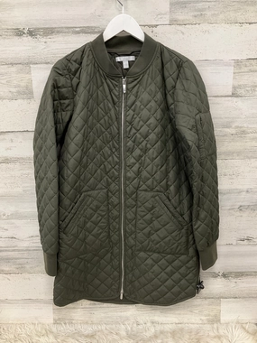 Stretchable Material Seam Sealed Technology Coat Puffer & Quilted By Zella In Green, Size: S
