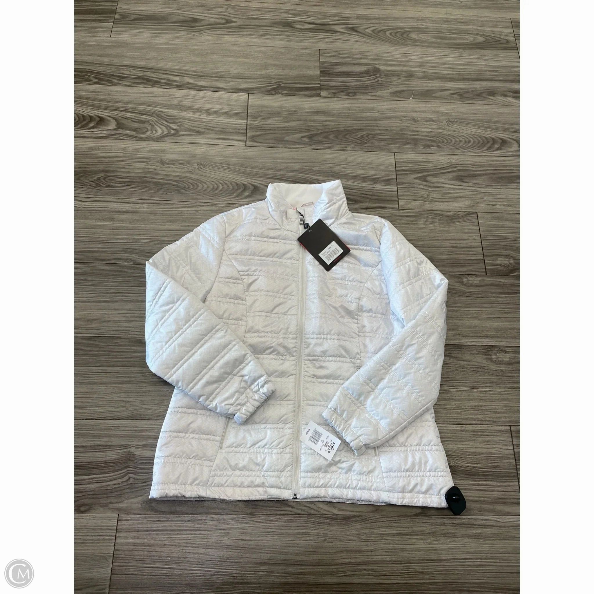 Climate Responsive Textile Ultraviolet Protection Coat Puffer & Quilted By Zero Xposure In White, Size: Xl