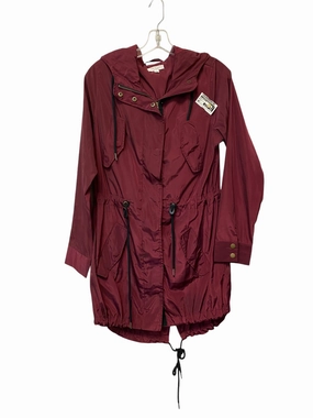 Coat Raincoat By Clothes Mentor In Purple, Size: S Travel Wardrobe