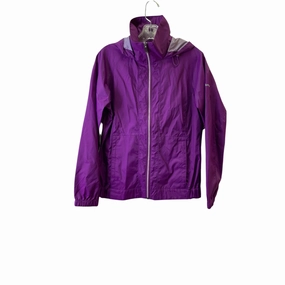 Coat Raincoat By Columbia In Purple, Size:S Airflow Ventilation System WaterResistantFabric