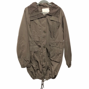 Coat Raincoat By Weatherproof In Brown, Size:Xl Easy Fit Piece