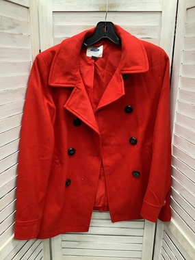 Pocket Details Flexible Insulation Coat Trenchcoat By Old Navy  Size: S