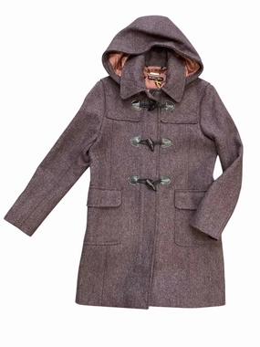 Coat Wool By Brooks Brothers In Purple, Size: 6 waterproof construction
